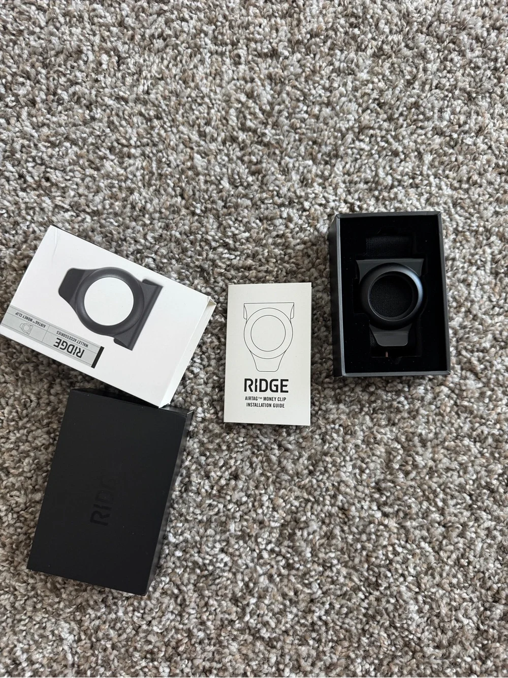 Ridge wallet Money Clip